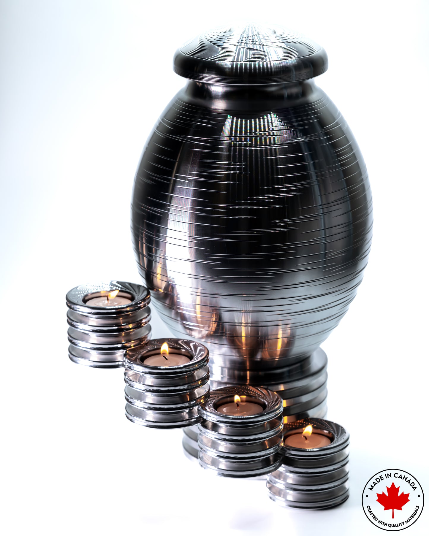 The Eternal Link Urn - With 8 Connecting Candleholders