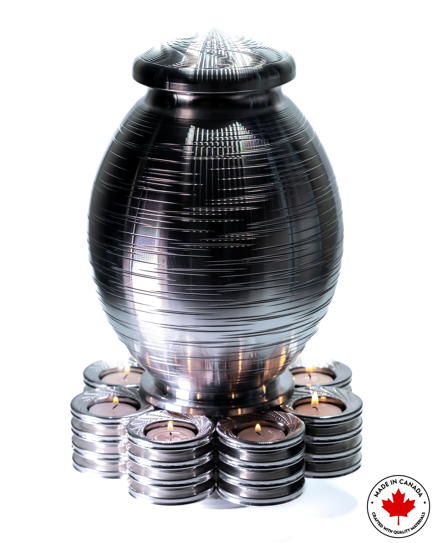 The Eternal Link Urn - With 8 Connecting Candleholders
