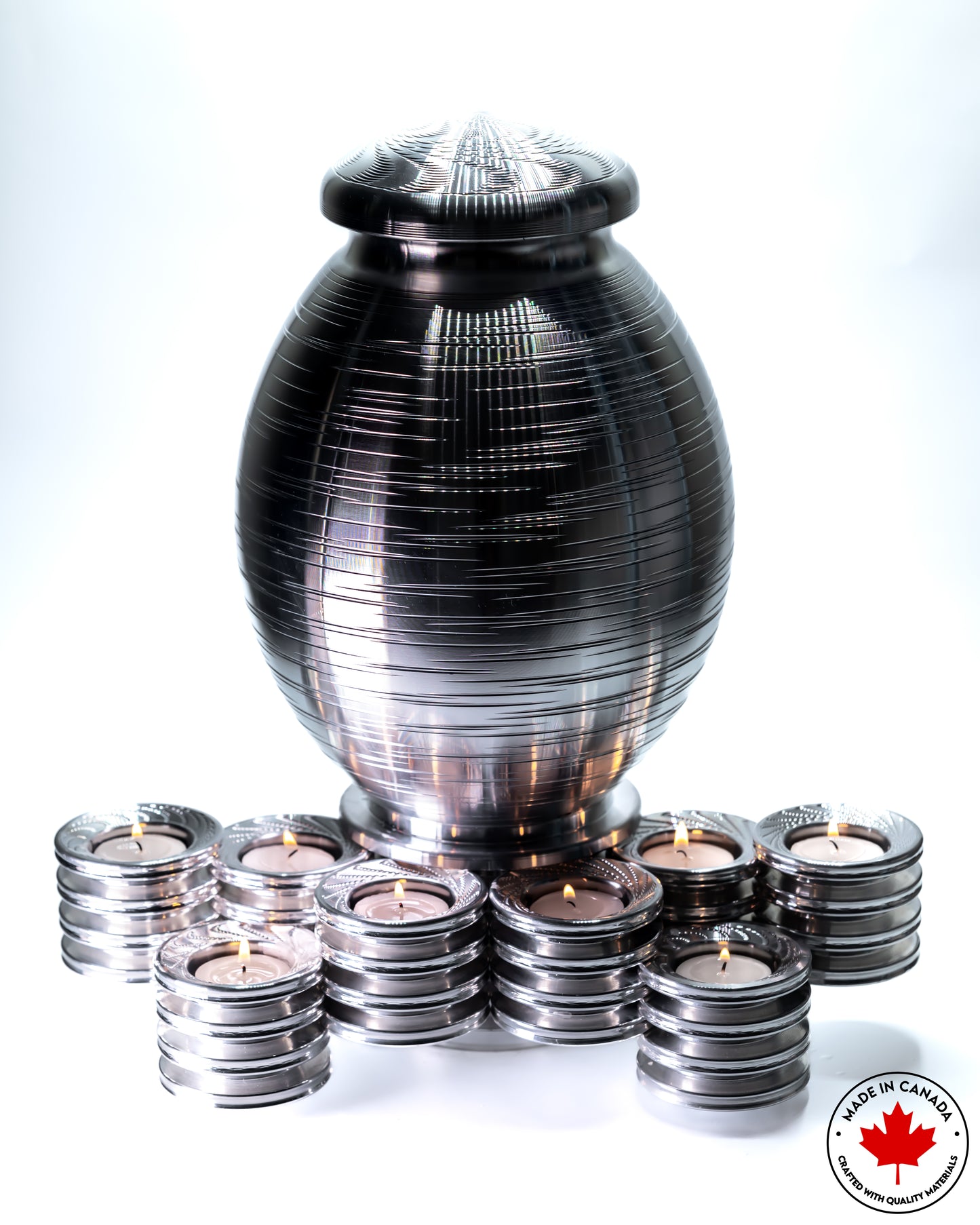 The Eternal Link Urn - With 8 Connecting Candleholders